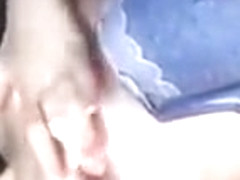 young girl playing with her pussy on periscope