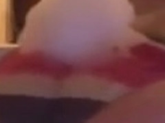 sexy girl is taking a bath