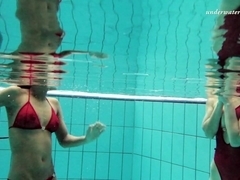 UnderwaterShow Video: Nina Markova and Zlata Oduvanchik