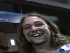 Sexy minx pounded by random dude