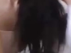 Pale brunette sexy ass chubby pussy playng with asshole