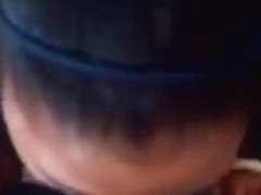 Black burb ho sucks my white cock - video 1 of 2