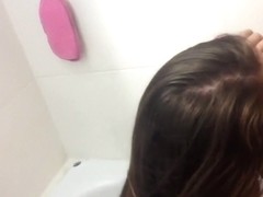 Nastya - I love shower face hole jizz flow