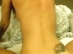 Crazy Webcam clip with Latina, Masturbation scenes