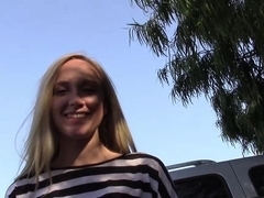 TeensLoveMoney - Hot Blonde Gets Picked Up, Paid And Fucked