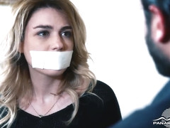 Armenian Woman Tape Gagged And Blindfolded