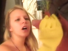 Two beutiful amiture reacharound handjobs