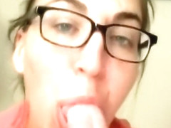 Please daddy, let me suck him.