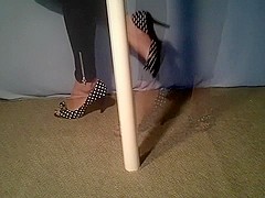 poka dots & a pole