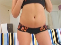 Nancy with big juicy tits fucked hard gonzo style on Prime Cups