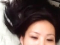 Oriental cum in throat