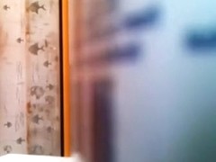 Captured my girl's friend nude in the shower