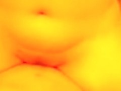 This Babe's bouncing on my ramrod, we cum jointly and see it oozes out of her.