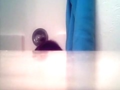 Hidden camera in bathroom