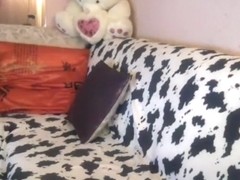 liEleganty rides the rubber phallus