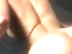 Sexy slut fucks dildo