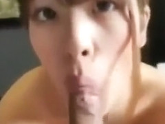 Blowjob from Japanese girl in POV porn