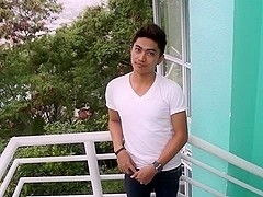 GayAsianTwinkz Video: Asian Boy Nathan - Dildo, Wank, & Cum