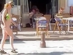 Nude walk in public