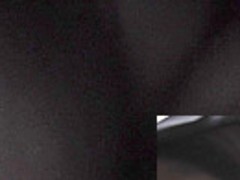 Seductive upskirt pussy looks amazingly in amateur vid