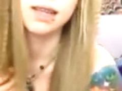 Tattooed hula hoop camgirl