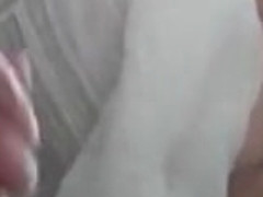 Hot mature fingers herself as she wanks your cock POV part 2