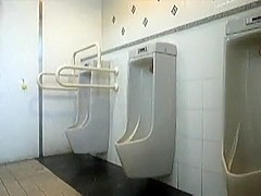 sex tool play at public water closet two