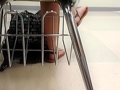 girl girl feet in class (Lydia) pt8