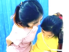 2 Girls Bondage Struggling