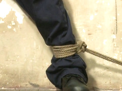 Straight stud gets tricked into having his cock edged