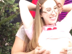 Busty Nerdy Jackie Hoff Lets A Big Cock Wreck Her Ass Raw!