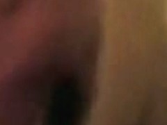 The tiny lips of a bewitching golden-haired honey touching my cock