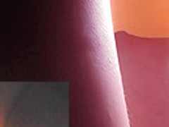 Amazing public upskirt scene demonstrate fat lady