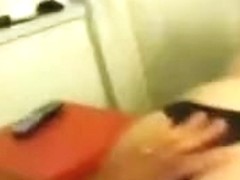Just starting with him wife, when he walks in  then he spanks her