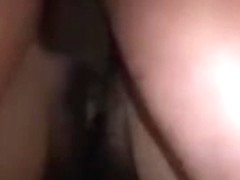 Fucking - fingering doggie style curly snatch.