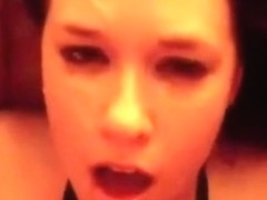 Non-Professional facial jizz flow 1674