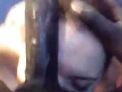 Amateur MILF taking a cumshot on her pretty face