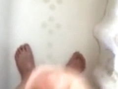 Public shower wank