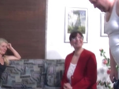 One Bloke Shags With Two Horny Bbws