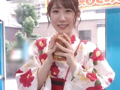 240710花火大会へ向かう女子をゲットb1