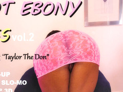 Hot Ebony P Vol 2.; Black Babe Watersport Solo