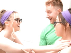 Roommates Threesome Sex Trouble