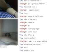 girl sure knows what she wants on omegle. sex !!!