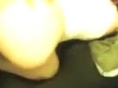 On all-fours, this busty brunette gets following a crazy bl