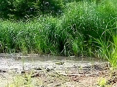 cyclist mud bathroom