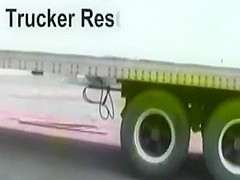 Trucker abase in rest area -low res