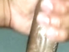 Cumming in the shower