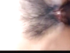 Incredible homemade hairy pussy, hardcore, closeup xxx scene