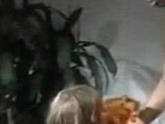 Vintage interracial sandwich