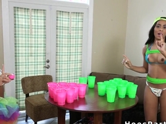 Latian amateurs hardcore partying with huge dicks